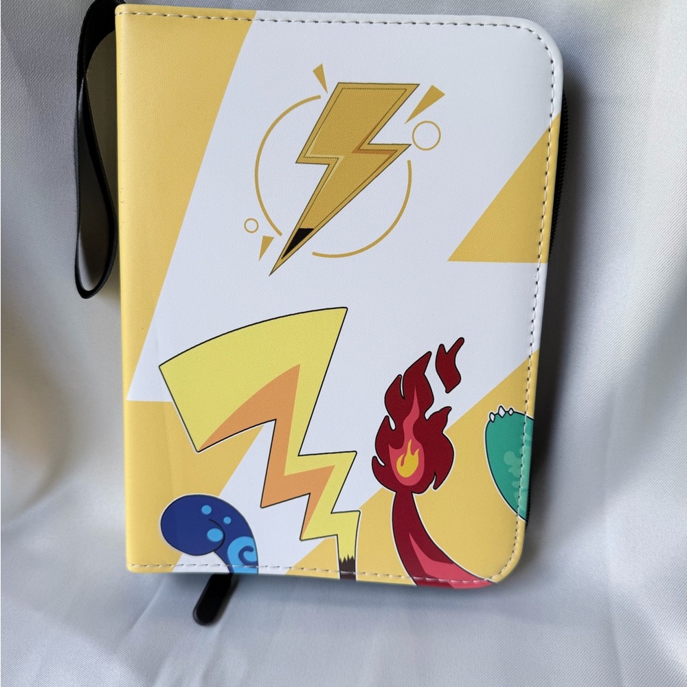 Yellow Lightning Pokémon card carrying Case